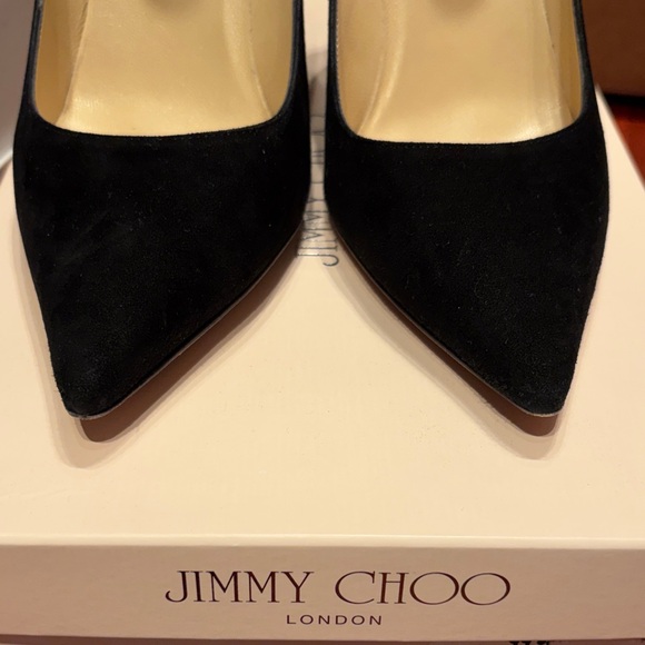 Jimmy Choo Elegant Black Stiletto Heels - Picture 4 of 9
